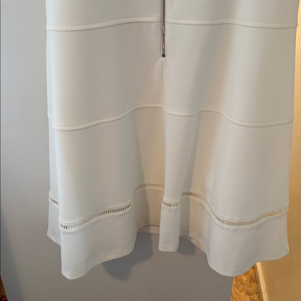 Tommy Hilfiger Cream Sleeveless Mini Dress - Picture 3 of 5